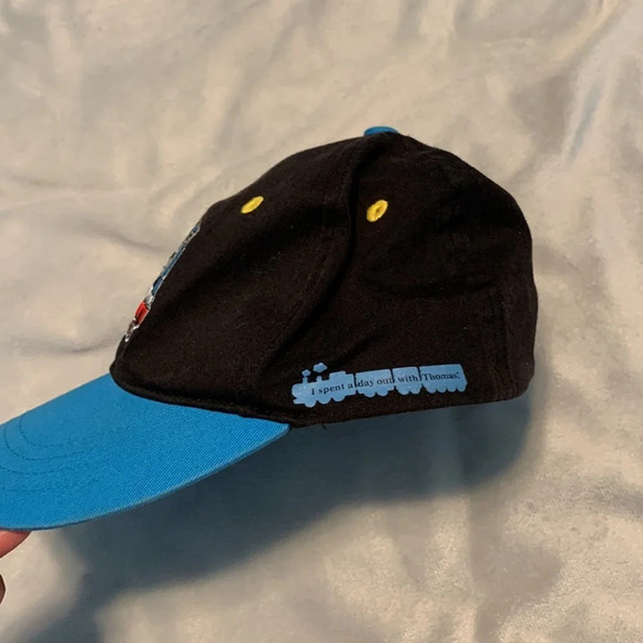 Thomas the train kids hat “I spent the day with Thomas” blue blue - Picture 2 of 7